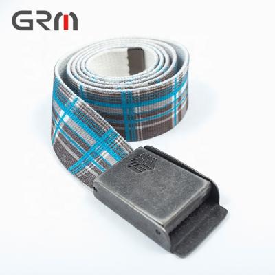 China 2020 Fashion Casual Custom Fashion Printed Cloth Belt Webbing Belt Kit for sale