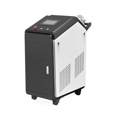 China 2024 best selling new product laser cleaning machine 1500W quality laser rust removal mold and paint removal air cooled for sale