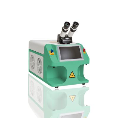 China Spot Jewellery Automatic Handheld Mini YAG Welder Jewelry Laser Welding Machine Price for Glasses Dental Lab Goldsmiths for sale