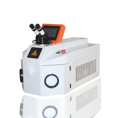 China 200w desktop argon spot micro jewelry gold silver laser welding machine for sale