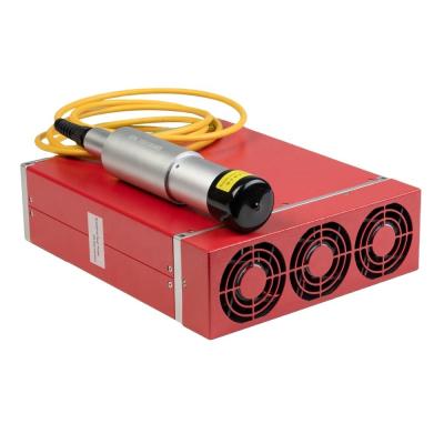 China 60W JPT MOPA Laser Source YDFLP-E2-60-M7-M-R Fiber Laser With Red Dot for Fiber Laser Machine Color Marking for sale