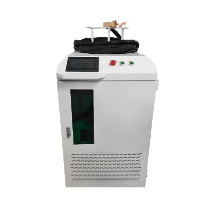 China Metal Applicable 1000w 2000w Fiber Laser Cleaning Machine for Oil Stain Rust Coating Materials Paints Removal 2024 Year for sale