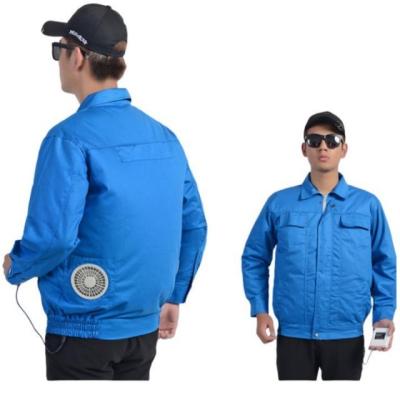 China Sommerliche, lässige, kühlende Schweißjacke, Unisex, Kühlweste, batteriebetrieben, 5 V zu verkaufen