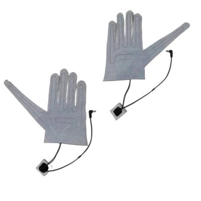 China Gloves RoHS Clothes Heating Pads 7.4v Dc Plug With Five Fingers Cut for sale