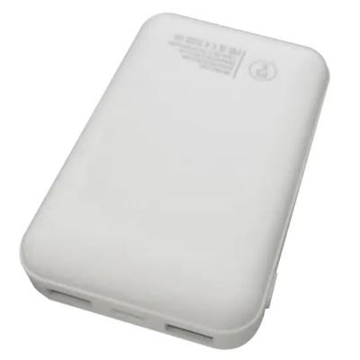 China 10000mah Power Bank Battery Polymer Flat Shape 2*USB 5V 2A for sale