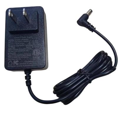 Chine Chargeur de batterie 12V 2A US Plug DC Tête de flexion 90° 2,1 mm Jack à baril deux ampères à vendre