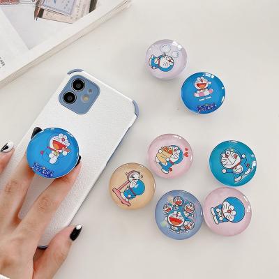 China Adjustable Cute Famous Cartoon INS Style Cartoon Cell Phone Bracket Cell Phone Bracket Acrylic Grid Socket for sale