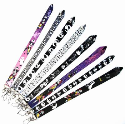 China Creative Anime Certificate Lanyard Custom Sublimation Printed Mobile Phone Neck Straps Lanyard Wrist Strap for sale