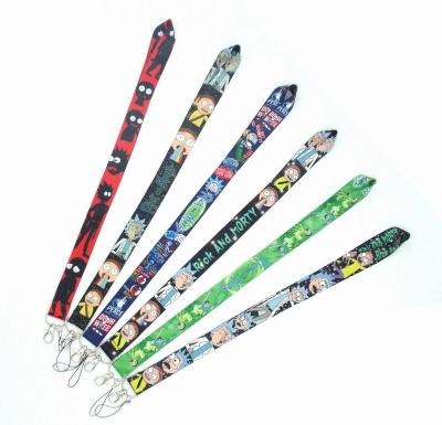 China Custom Printed Anime Cartoon Anime Camera Hanger Strap Phone Neck Key Chain Straps for sale