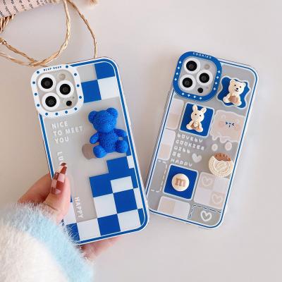 China Shockproof XR XS 3D Toys Cartoon Phone Case TPU Creative Shapes For iPhone 13 pro 12 mini 11 7G max 8G for sale