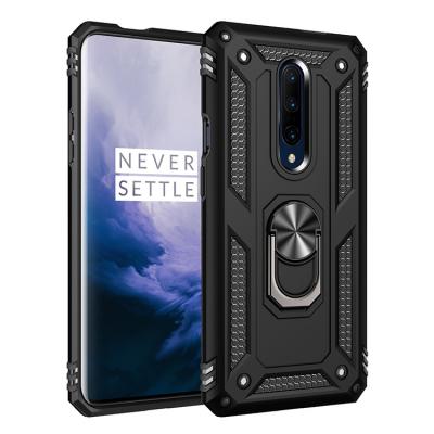 China 1+7 Pro 9 Nord N200 TPU Shockproof PC 2 in 1 Ring Military Grade Magnetic Armor Phone Cases for oneplus for sale