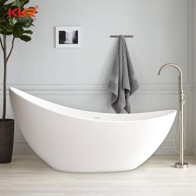 China soft & KKR smooth free material solid outdoor tub gel-coat free used bathtub for sale