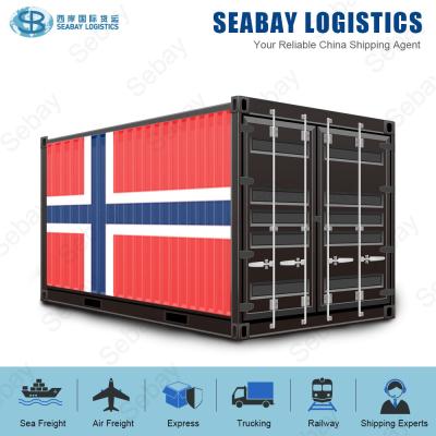 China Cheapest LCL Sea Freight Shipping Rates From China To Norway Freight Forwarder Sea Freight Oslo Alesund Bergen Stavanger Norway for sale