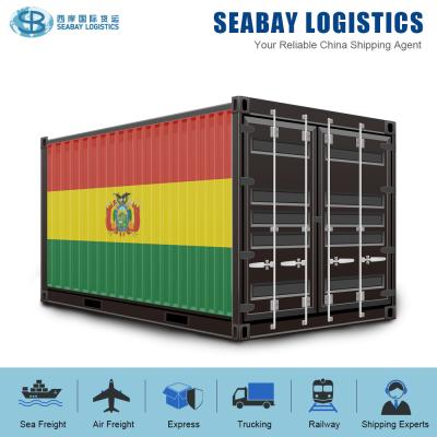 China Shenzhen Guangzhou Zhejiang Qingdao Xiamen China Ocean Freight Forwarder Freight Rates To Bolivia La Paz Santa Cruz for sale