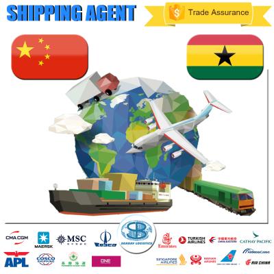 China international forwarder cheap shipping rate door to door service by air sea shipping to ghana from china seafreight for sale