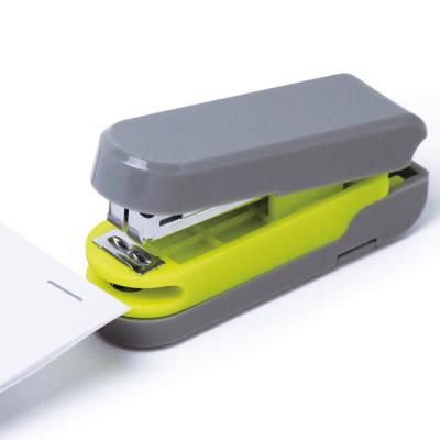 China Handsome Mini Multifunctional 4 in 1 Mini Stapler Office Desktop Stapler with Nail Pusher Opener Puncher for sale