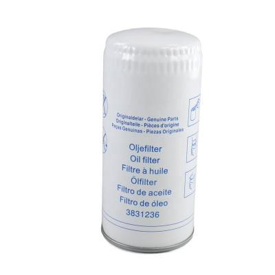 China PU& Filter Paper Oil Filter For Volvo Generator Filter 3831236 for sale