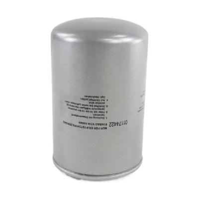 China PU& Filter Paper Oil Filter For 01174422 Generators Filter Engine Assembly for sale