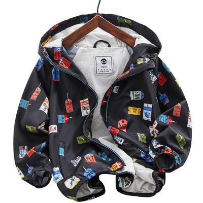 China New Fashion Boys Outdoor Jacket Winter Casual Children Long Sleeves Boutique Children Breathable Clothing for sale