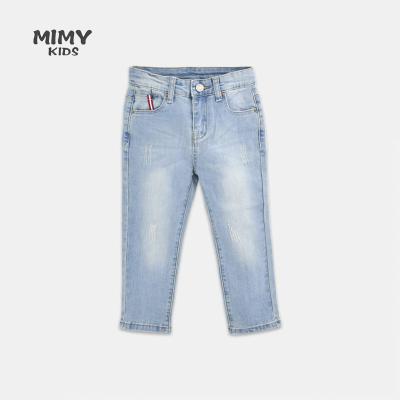 China Wholesale Custom Breathable Ball Kids Clothing Toddler Baby Little Boy Denim Pants Boys Jeans For Kids for sale