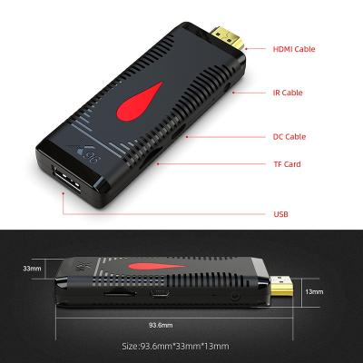 China 2021 OEM/ODM MINI Top Sale 4k PC TV Stick Receiver Allwinner H313 Quad Core 2GB RAM 16GB ROM Android 10.0 Fire TV Stick TV BOX x96 s400 for sale