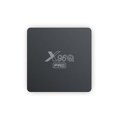 China OEM/ODM Android TV Box 10.0 x96q Pro with Factory Price Quad Core 2.4G 4k 1GB 8GB/2GB 16GB Smart Android TV BoxSet Top TV Box for sale