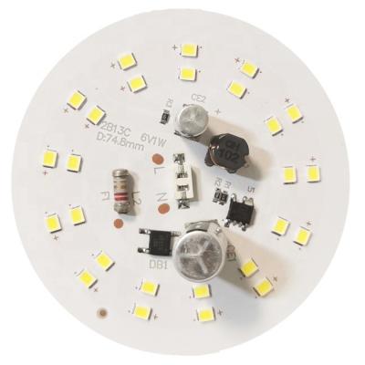 China Residential source factory A type bulb round plate85-265V aluminum smd DOB light downlight 21W for sale