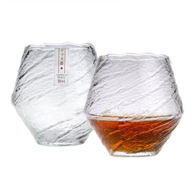 China Modern Japanese Whiskey Water Glass Simple Glass Cup for sale