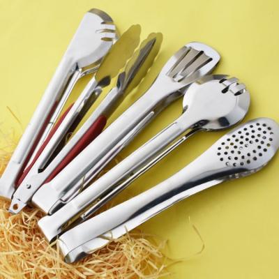 China Different Types of Tongs Kitchen Tools Stainless Steel Cooking Tongs Sustainable Kitchen Products for sale