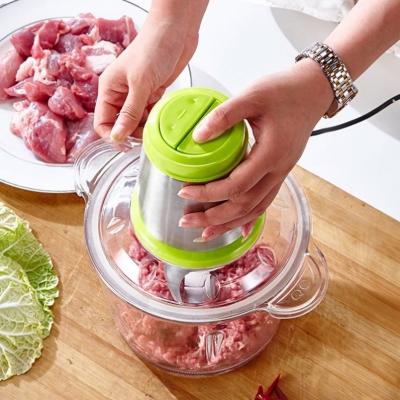 China Durable Meat Product Making Machines High Capacity Multipurpose Food Vegetable Cutter Mini Electric Mixer Frozen Meat Grinders And Slicers for sale