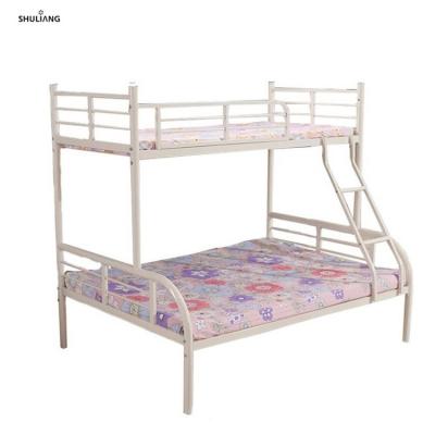 China Modern Adult Military Princess Twin Queen Family Attic Child Kids College Metal Bunk Beds Twin Frame for sale