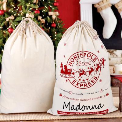 China Can easily wrap large gift or hold multiple small items. OurWarm Christmas Nightmare Before Christmas Santa Sack Bag for sale