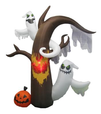 China The Outdoor Decoration Ourwarm 8ft 5ft 5m 6m Outside Nightmare Before Big Giant Christmas Decor Customs Lead Inflatable Halloween Decoration for sale