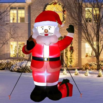 China OurWarm Home Decoration Wholesale Led Light 6FT Outdoor Festival Toy Yard Inflate Dolls Navidad Inflatables Christmas Decor for sale