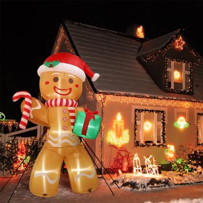 China Outdoor Decoration Ourwarm Airblown Christmas Outside Lawn Yard Decorative Display Floating Inflatable Decoration for sale