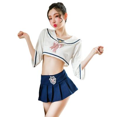 China Japanese Summer Autumn JK Marinero Set Cosplay Costumes Girl School Uniform High School Student Sailor Costumes for sale