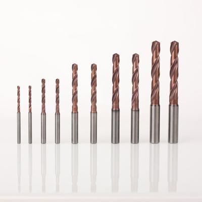 China Hot Sales Spinning Carbide Drill 5D Internal Coolant Solid Carbide Drill Bit For Machine Use for sale