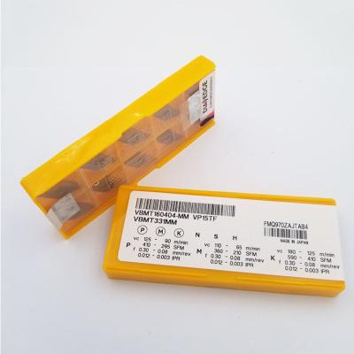 China Tool Mitsubishi tools external turning insert mitsubishi VBMT160404-MM VP15TF for sale