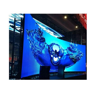 China P3.91 Curved Indoor Outdoor Indoor Led Panel Arc Rental Led Display Video Wall for sale