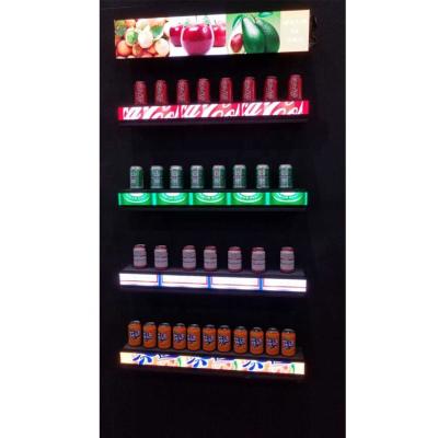 China Smart Store Indoor Advertising Signage Led Shelves Display p1.25 COB HD Led Shelf Screen for sale