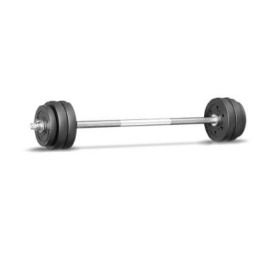 China Universal Cement Barbell Set Adjustable Weightlifting Barbell Set for sale