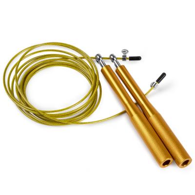 China Fitness Bodybuilding Speed ​​Rope Skipping Yellow Heavy Jumprope Weighted Jump Rope for sale