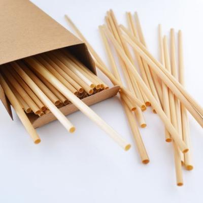 China Disposable Wholesale Best Selling Straw Wheat Eco-friendly Biodegradable Disposable Drinking Straws for sale