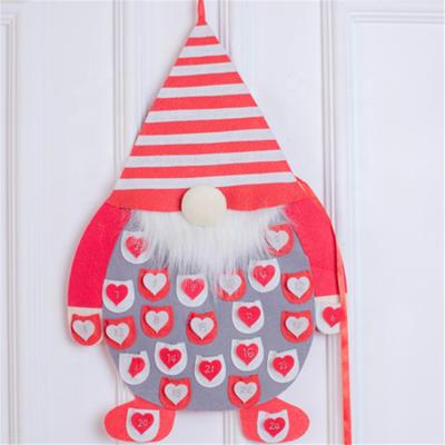 China Wholesale Custom Cheap Felt Europe Advent Calendar Felt Christmas Tree Advent Calendar for sale