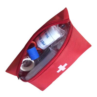 China Convenient Custom Mini Outdoor Travel Car Home Use Case Bag First Aid Devices Set First Aid Kit With Supplies for sale