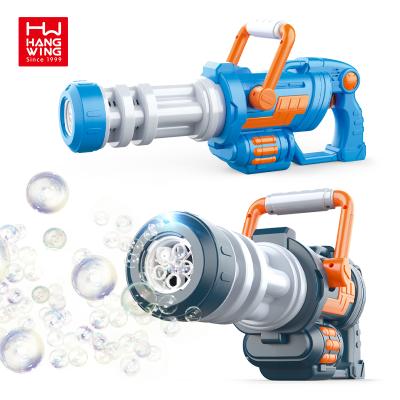 China Summer Ourdoor Toy Water Toys Kids Guns The Other 2021 New Baby Kupla-ase Gatling Bubble Gatling Gun for sale