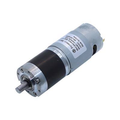 China FAPG36-555 High Torque Drip Proof Low Speed ​​OD 36mm Planetary (Epicyclic) Geared Mini PMDC 6V 7.4V 9V 12V 18V 24V DC Electric Motor for sale