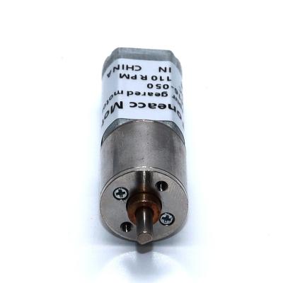 China OEM Explosion Proof High Torque 16mm Mini Geared DC Motor With Brush 3v 6v 12v 24v 050 Low Noise For Electronic Door Lock Security Control for sale