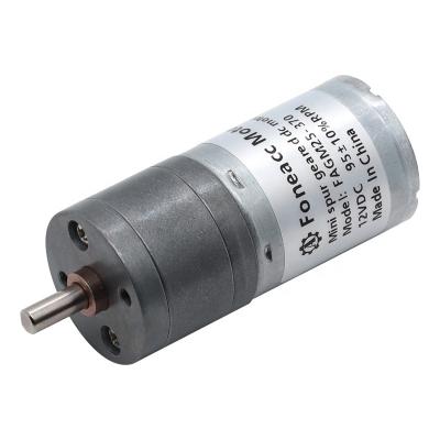 China Miniature Explosion Proof FAGM25-370 25GA370 3V 6V 9V 12V 24V OD 25mm Pinion Gear PMDC DC Electric Motor From China Supplier Foneacc Motor for sale