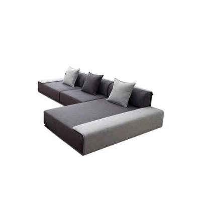 China Sofa bed delivery within 2 daysas design Germany modern luxury villa living room corner sectional big shape big sofa for reception for sale